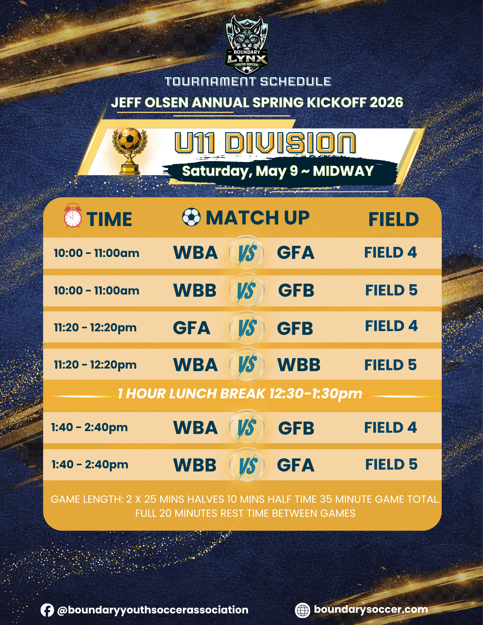 U11 Opening Tournament