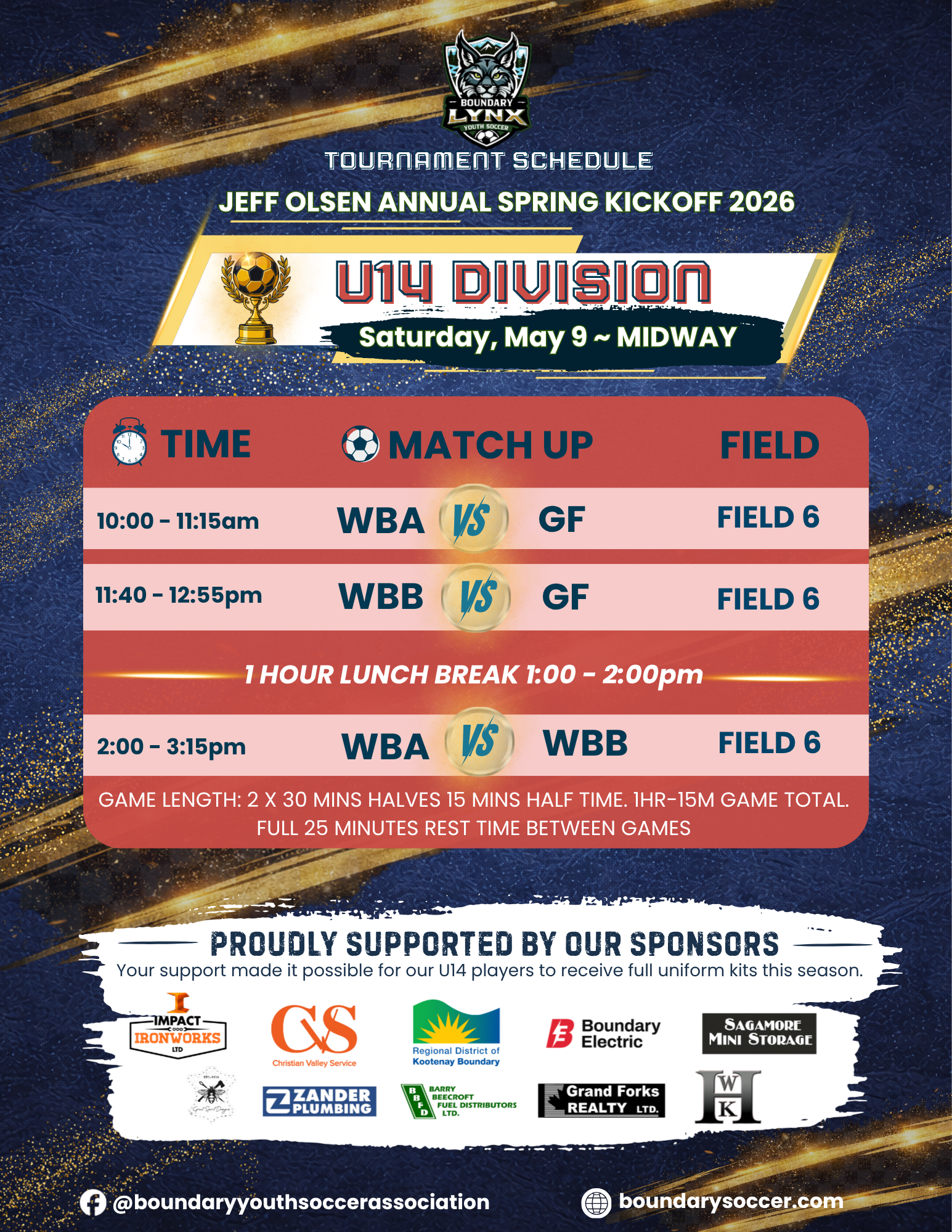 U14 Opening Tournament