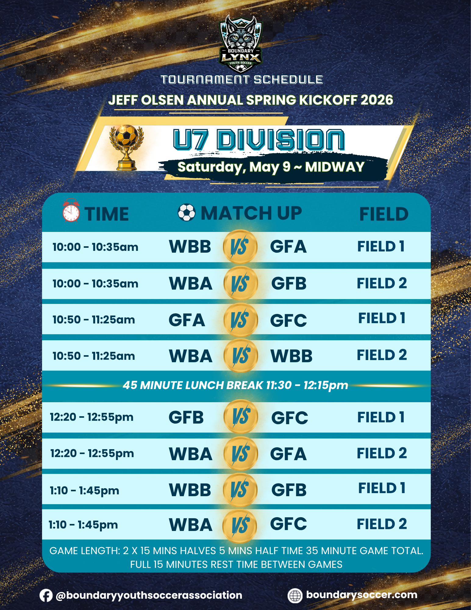 U7 Opening Tournament